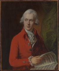 Charles Rousseau Burney (1747–1819) by Thomas Gainsborough