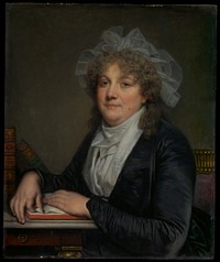 Madame Jean-Baptiste Nicolet (Anne Antoinette Desmoulins, 1743–1817) by Jean-Baptiste Greuze