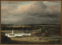 Wide River Landscape by Philips Koninck