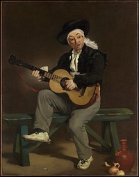 The Spanish Singer by Edouard Manet