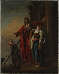 Abraham Dismissing Hagar and Ishmael