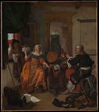 A Musical Party by Gabriël Metsu