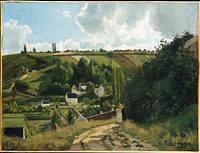 Jalais Hill, Pontoise by Camille Pissarro