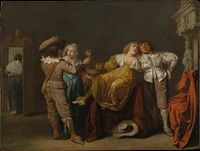 A Party of Merrymakers by Pieter Jansz. Quast