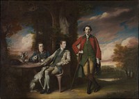 The Honorable Henry Fane (1739–1802) with Inigo Jones and Charles Blair by Sir Joshua Reynolds