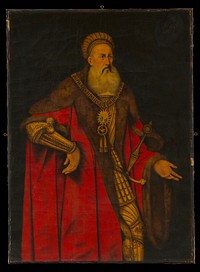 Friedrich I (1460–1536), Margrave of Brandenburg-Ansbach by Attributed to Franz Wolfgang Rohrich