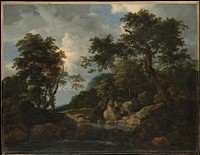 The Forest Stream by Jacob van Ruisdael