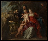The Holy Family with Saints Francis and Anne and the Infant Saint John the Baptist by Peter Paul Rubens