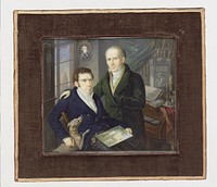 Joseph and Karl August von Klein by Heinrich Franz Schalck