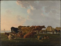 Landscape with Cattle 