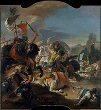 The Battle of Vercellae by Giovanni Battista Tiepolo 