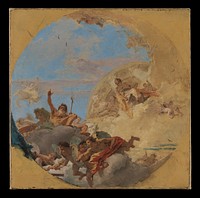 Neptune and the Winds by Giovanni Battista Tiepolo 