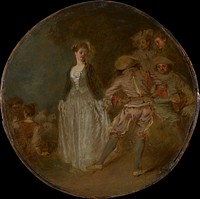 The Country Dance, copy after Antoine Watteau