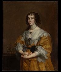 Queen Henrietta Maria by Anthony van Dyck