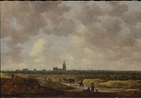 A View of The Hague from the Northwest by Jan van Goyen