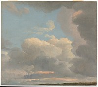 Cloud Study (Early Evening) by Simon Denis