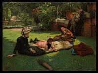 In Full Sunlight (En plein soleil)  by James Tissot