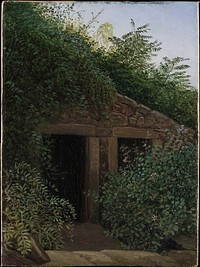 An Overgrown Mineshaft by Carl Gustav Carus