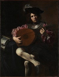 Lute Player by Valentin de Boulogne