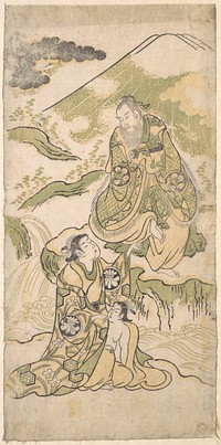 Scene from a Drama by Torii Kiyonobu I