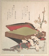 Plum Blossoms and Cake-Box