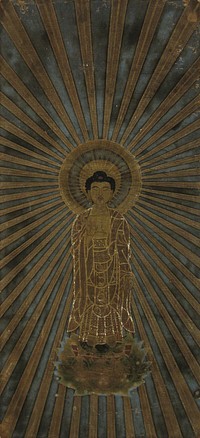 Amida Manifesting in the Dharma-body of Expedient Means, Japan