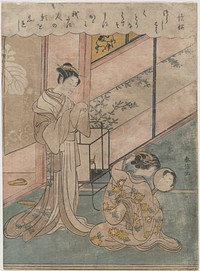 Two Ladies by Suzuki Harunobu