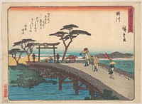 Kakegawa; Akiba-san Embo by Utagawa Hiroshige