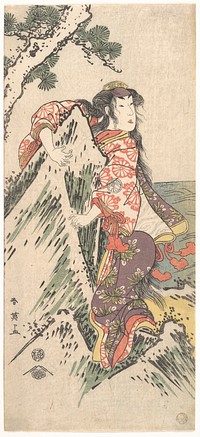 Kabuki Actor Segawa Kikunojō III in a Female Role