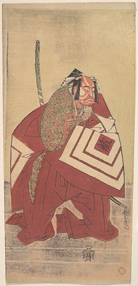 The Actor Ichikawa Danzō III as a Court Noble