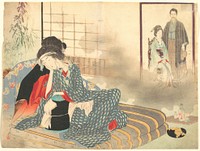 Surgical Ward' (Gekashitsu) from Bugei Kurabu (Literary Club) by Mizuno Toshikata