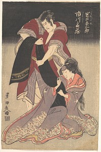 Scene from a Drama by Utagawa Toyokuni