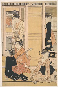 Interior View by Katsukawa Shunchō