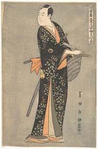 Kabuki Actor Sawamura Sōjūrō III, from the series Portraits of Kabuki Actors on Stage (Yakusha butai no sugata-e) by Utagawa Toyokuni