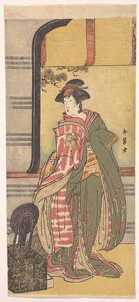 The Actor Segawa Kikunojo 3rd in a Female Role by Katsukawa Shunjō