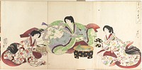 Chiyoda Castle (Album of Women) by Yoshu Chikanobu  