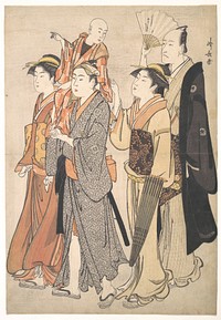 Ichikawa Danjūrō V and His Family by Torii Kiyonaga