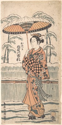 Sanogawa Ichimatsu in the Role of Otsuru by Torii Kiyohiro