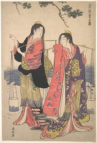 The Salt Maidens Murusame and Matsukaze