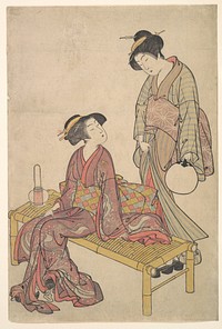 The Hand Lantern by Kitao Shigemasa