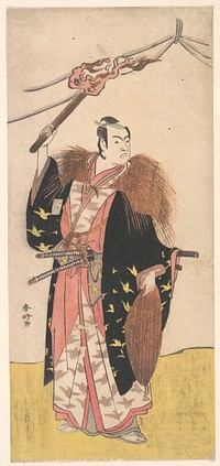 Ichikawa Monosuke II as Soga no Juro Sukenari (?)