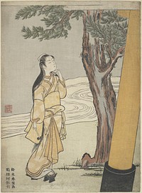 Visit to a Shrine at the Hour of the Ox (Ushi no toki mairi) by Suzuki Harunobu