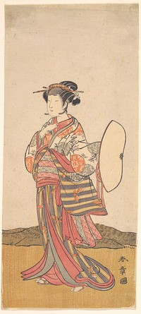 The Second Yamashita Kinsaku (1733–1790) by Katsukawa Shunshō