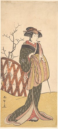 Nakamura Rikō by Katsukawa Shunshō