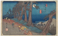 Mochizuki by Utagawa Hiroshige