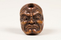 Netsuke of Double Mask