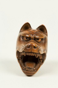 Netsuke of Kyōgen Mask;  Kitsune