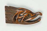 Netsuke of Head of a Fish