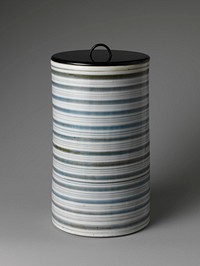 Water Jar with Striped Design