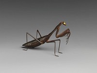 Incense Burner in Form of a Praying Mantis